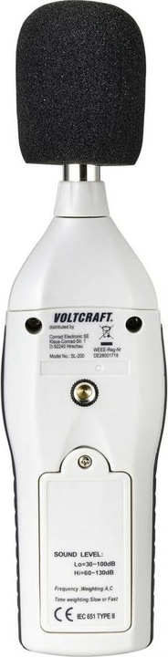Image du produit Voltcraft Sonomètre SL-200 SE