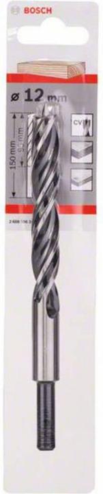 Produktbild Bosch Professional Zubehör Holzspiralbohrer Standard, 12 x 96 x 151 mm, d 10 mm (12 mm)