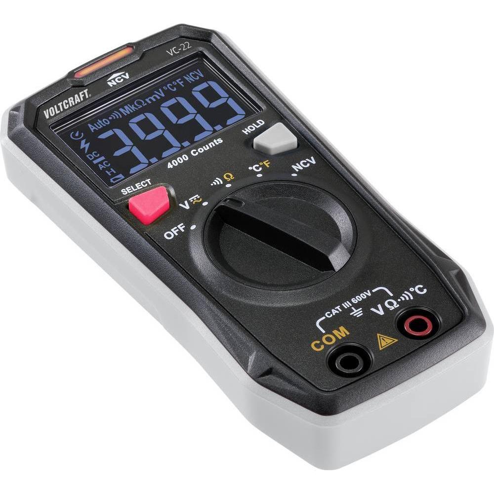 Thumbnail - Voltcraft, Multimeter, VC-22 Digital Multimeter (CAT III 600V)