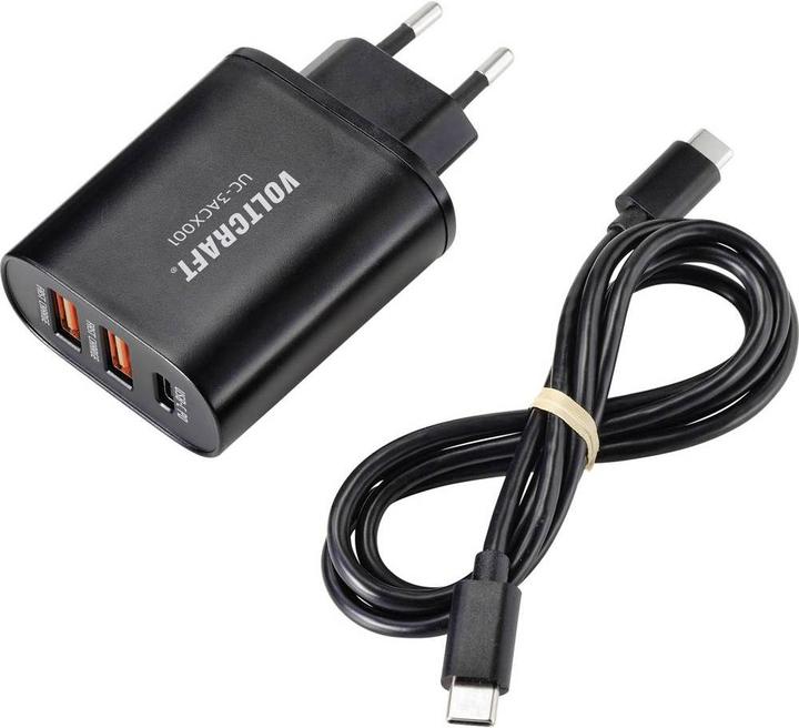 Actual product image Voltcraft USB Charger Power Delivery 38 W (38 W)