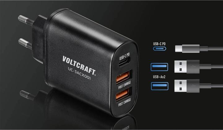 Actual product image Voltcraft USB Charger Power Delivery 38 W (38 W)