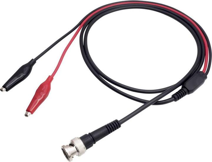 Productafbeelding Voltcraft BNC meetsnoer 114 cm Zwart, Rood MSC-100