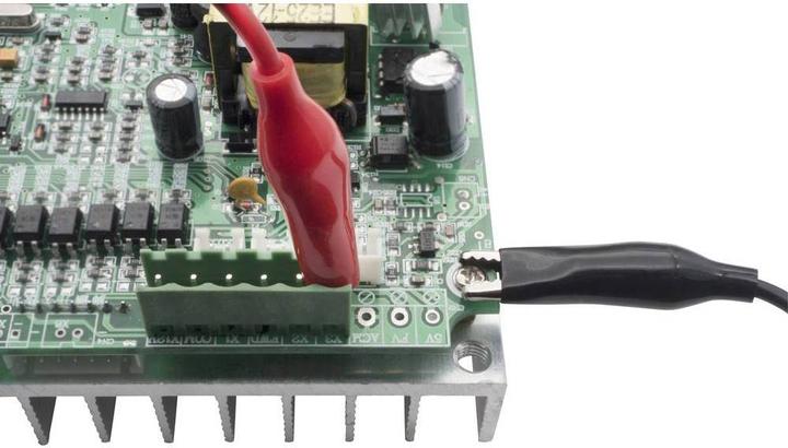 Productafbeelding Voltcraft BNC meetsnoer 114 cm Zwart, Rood MSC-100