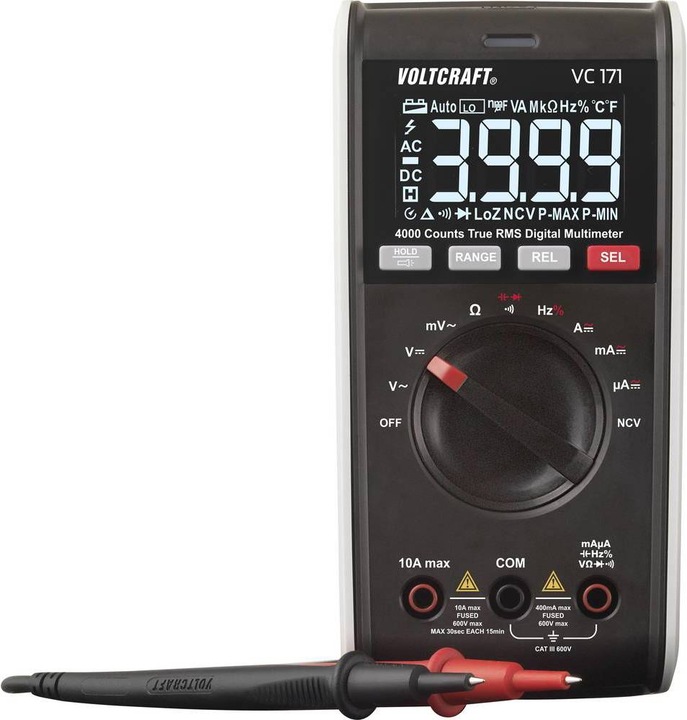 Actual product image Voltcraft VC171 Digital Multimeter (CAT III 600V)