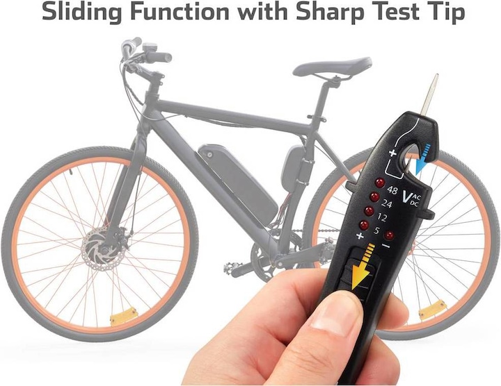 Image du produit Voltcraft Testeur de tension pour voitures et vélos électriques (CAT I)