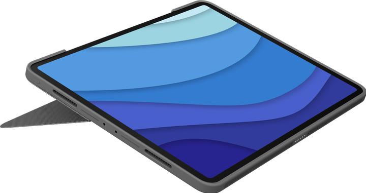 Image du produit Logitech Combo Touch - Grey - Ita - Mediteranée (IT, iPad Pro 12.9 2021 (5ème génération))