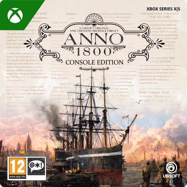 Immagine prodotto Microsoft C2C Anno 1800 Edizione Console (Xbox Series X)