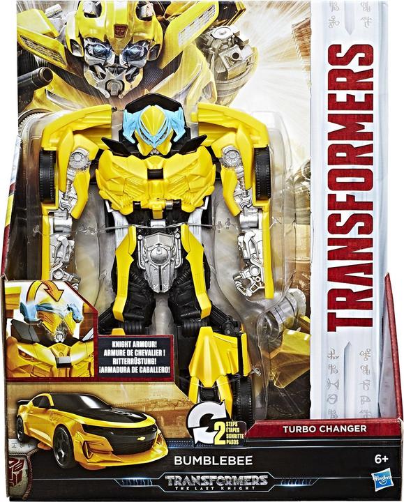 Actual product image Transformers Movie 5 Knight Armor Turbo Changer Bumblebee