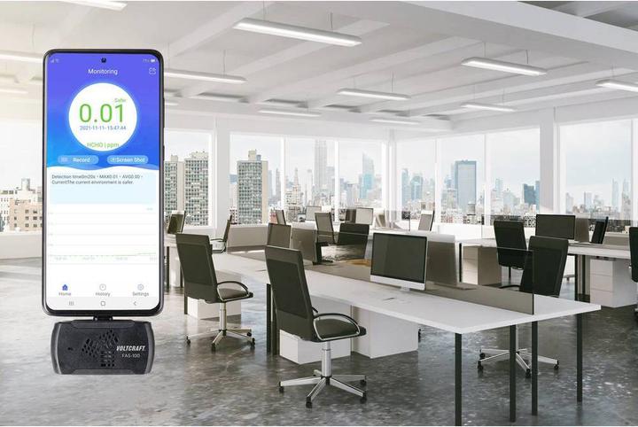 Actual product image Voltcraft FAS-100 Formaldehyde Meter