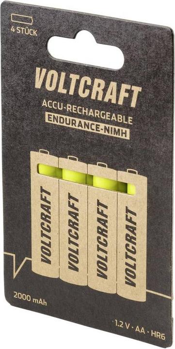 Produktbild Voltcraft Endurance (4 Stk., AA, 2000 mAh)