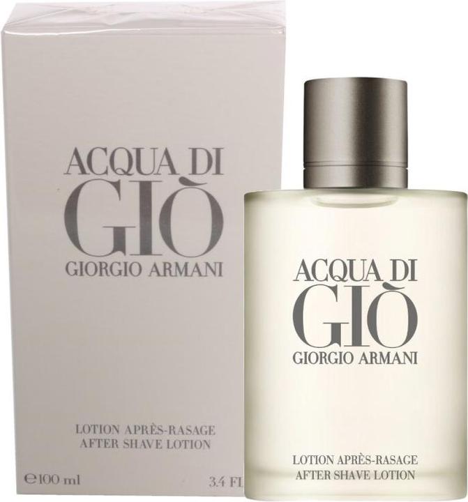 Actual product image Giorgio Armani Acqua Di Gio (Aftershave lotion, 100 ml)