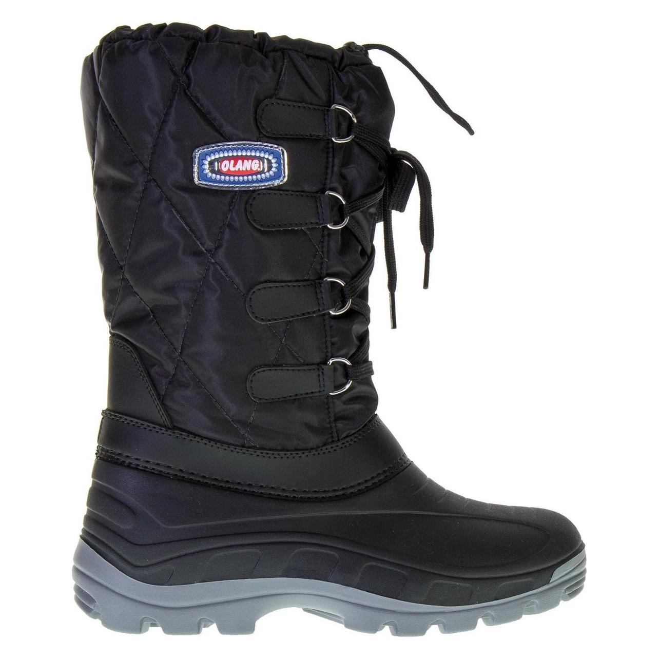 Olang, Vrouwen, Laarzen, Snowboot Fantasy Zwart - Maat 35-36, Zwart, (35.5)