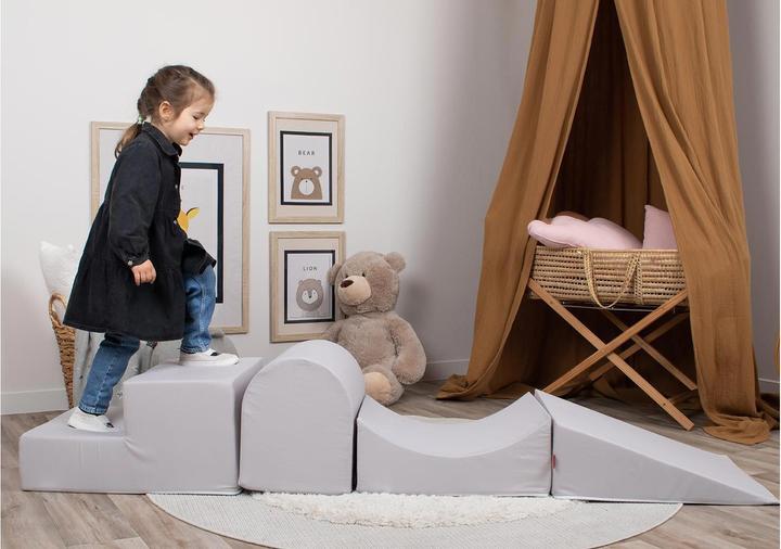 Image du produit Knorrtoys Spielblöcke soft - "Grau"/4tlg. (Fauteuil pour enfants)