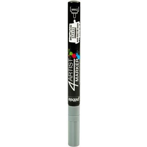 Thumbnail - Pebeo, Marker, 4Artist Marker 2mm Rund (Grau, 2 mm)