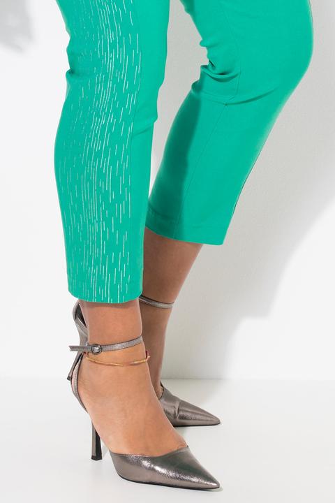 Produktbild Miamoda Bengalin-Hose, elastischer Slim Fit, Metallic-Druck (54)