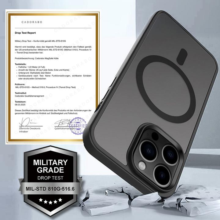 Actual product image Cadorabo Hybrid protective case (Apple iPhone 13 Pro)