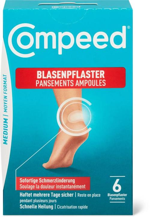 Compeed Pansements Blister Medium 6 pièces (6 x)