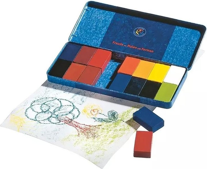 Produktbild Stockmar Wachsmalblock (Mehrfarbig, 16 x)