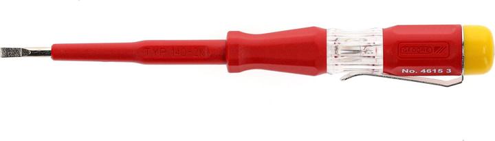 Produktbild Gedore Prüfschraubendreher für 220-250 Volt Wechselspannung, 3,5 mm Klingenbreite (Schlitz)