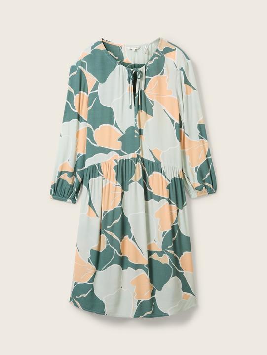 Produktbild Tom Tailor Tunika-Kleid mit Krawattendetail (40)