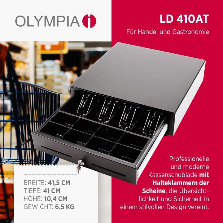 Actual product image Olympia Cash drawer LD 410AT