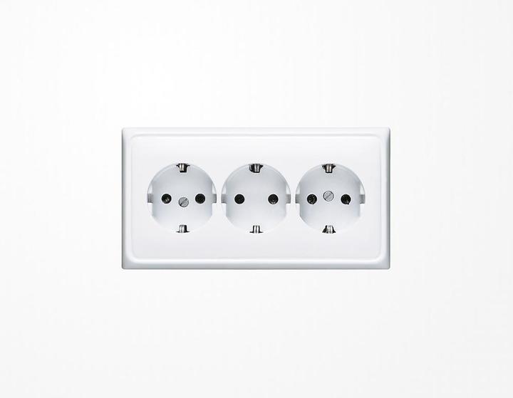 Actual product image JUNG CD 523 WW Socket CEE 7/3 White
