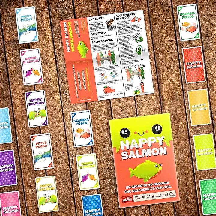 Immagine prodotto Asmodée Asmodee Happy Salmon Gioco da (3 - 8 Giocatori)