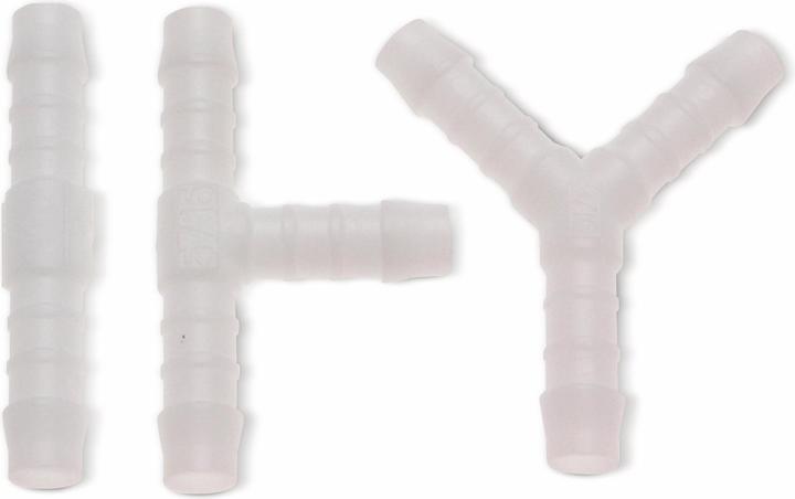 Actual product image BGS Hose Connector Assortment Fuel Resistant 8 mm 8 pcs. (Hose connector, 8 mm)