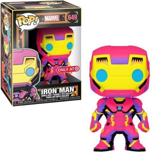 Produktbild Funko POP! - Marvel - Black Light: Iron Man