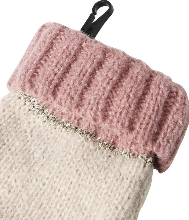 Actual product image Vertbaudet Mädchen-Set: Mütze, Rundschal & 2-in-1-Handschuhe, Colorblock (152, 158)
