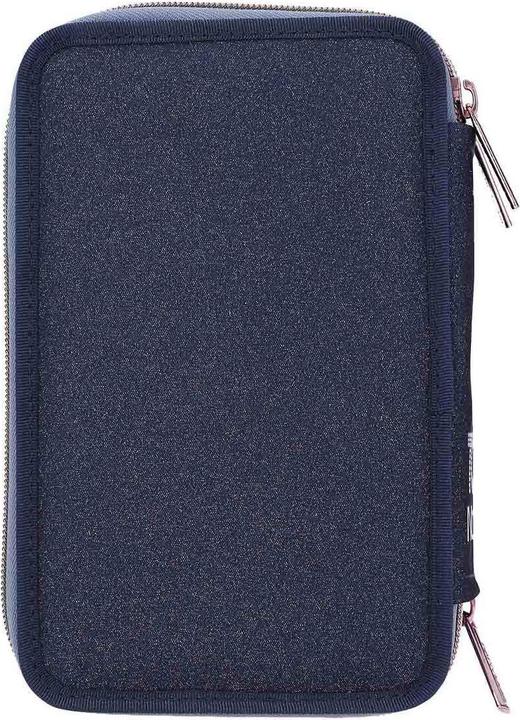 Actual product image Magni Depesche TOPModel pencil case LED WOLF 3-compartment filled 7,5x13x20cm