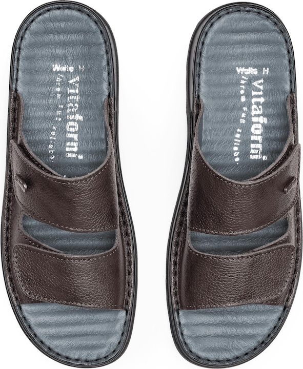 Image du produit Vitaform Pantoletten Herren Weite H Softnappaleder (49)