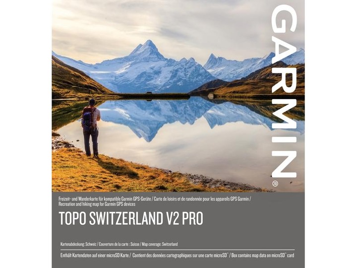 Actual product image Garmin Topo Switzerland v2 Pro Voucher