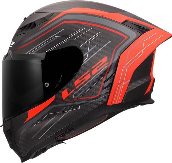 LS2 FF807 DRAGON SUBIC Integralhelm matt rot XL (XL)