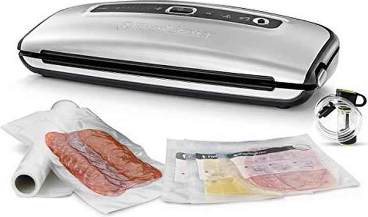Produktbild FoodSaver FFS015X Vakuumverpackungsmaschine 800 mbar Schwarz, Silber