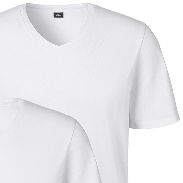 Actual product image S.Oliver Pack of 4 Basic Undershirt / Shirt Short Sleeve (XL)