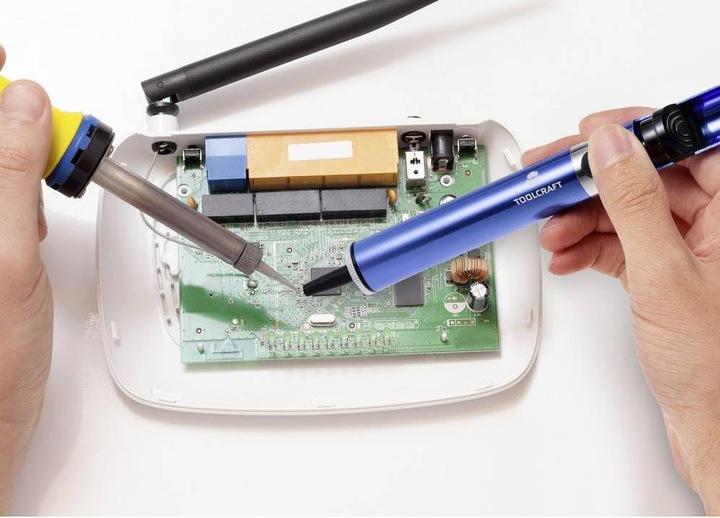 Actual product image Toolcraft Soldering iron set
