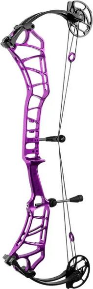 Actual product image Topoint Archery PRO Reliance Large 35-50 lbs 26.5-30.5" RH Anodised Purple
