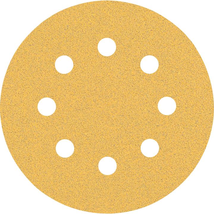 Image du produit Bosch Professional Zubehör EXPERT C470 Papier abrasif à 8 trous pour ponceuse excentrique, 115 mm, G 80, 5 pcs. (80)