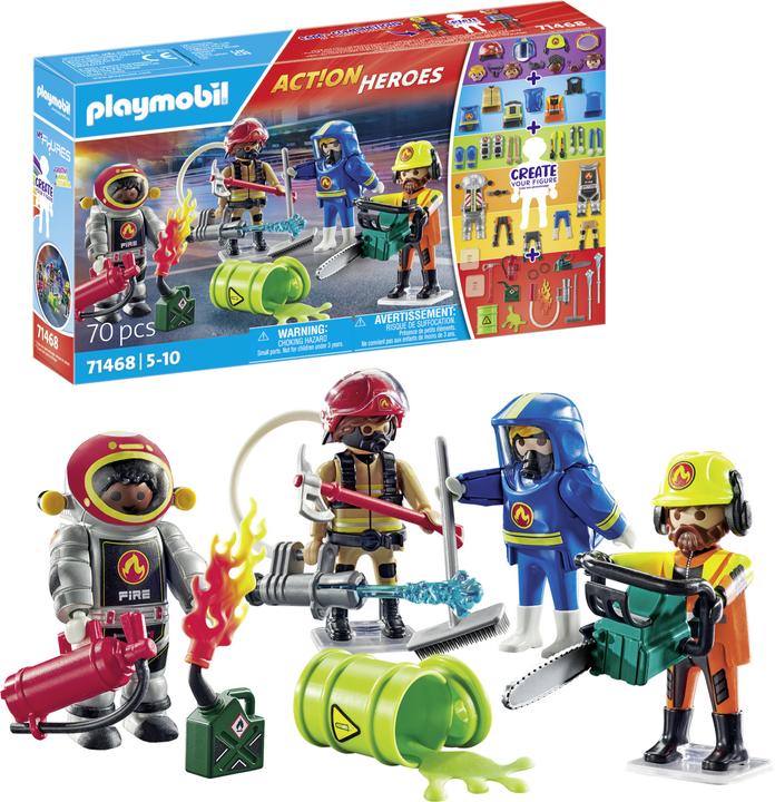 Produktbild Playmobil My Figures: Feuerwehr (71468, Playmobil Sports & Action)