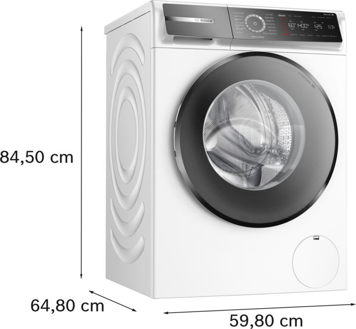 Image du produit Bosch Hausgeräte WGB244010 (9 kg, Gauche)