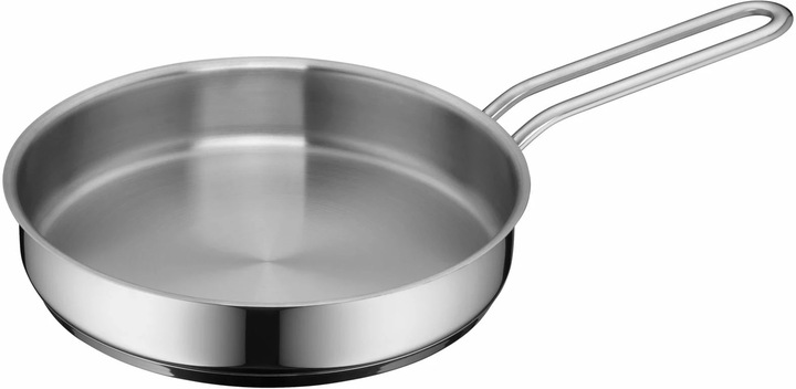 WMF Mini (18 cm, Padella per friggere, Acciaio inossidabile)