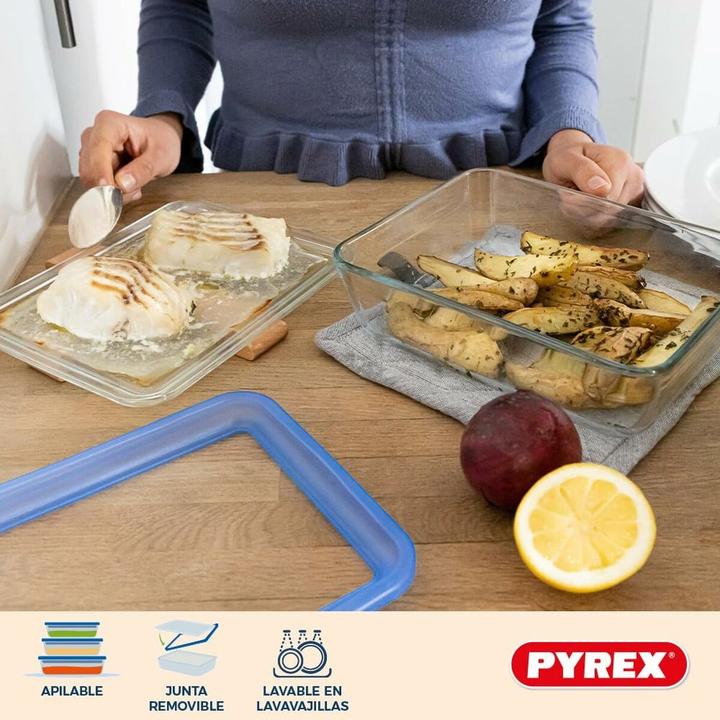 Produktbild Pyrex Lunchbox-Set 2,6 L 3 Stücke
