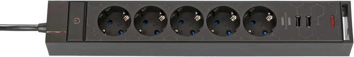 Produktbild Brennenstuhl Gaming Steckdosenleiste (5 x, CEE 7/5, 1.50 m)