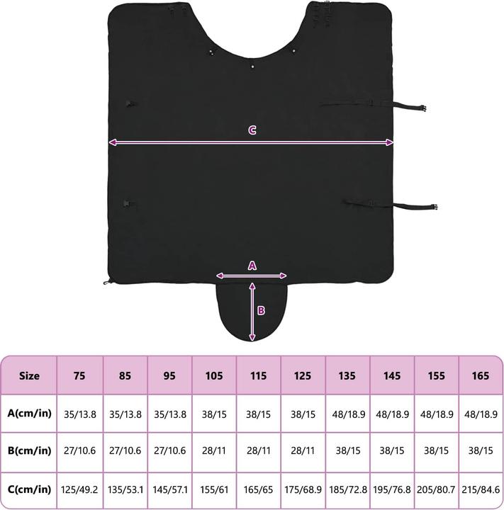 Produktbild vidaXL Polyester-Decke (155 cm)
