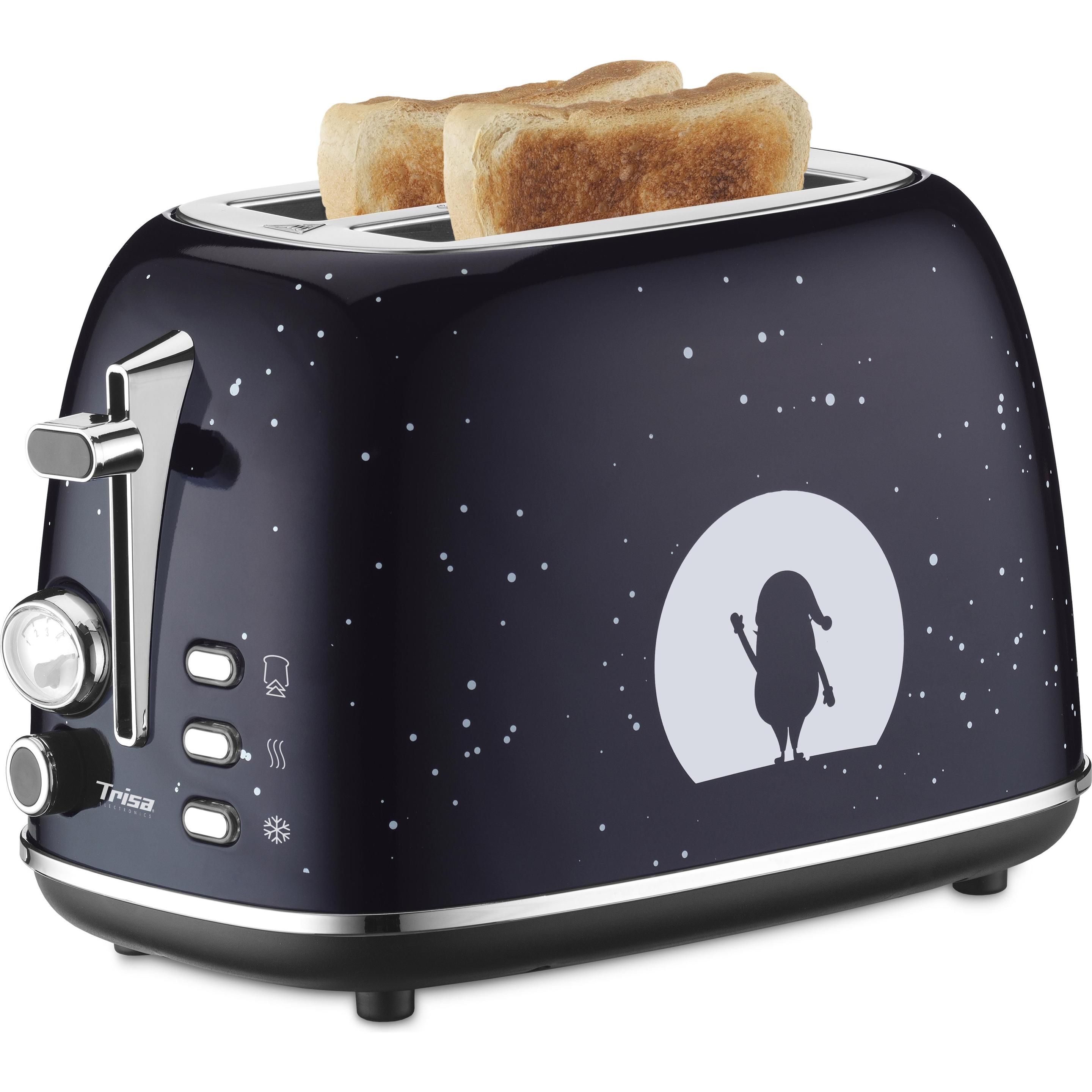 Trisa Toaster X-Mas Nights, Toaster, Blau