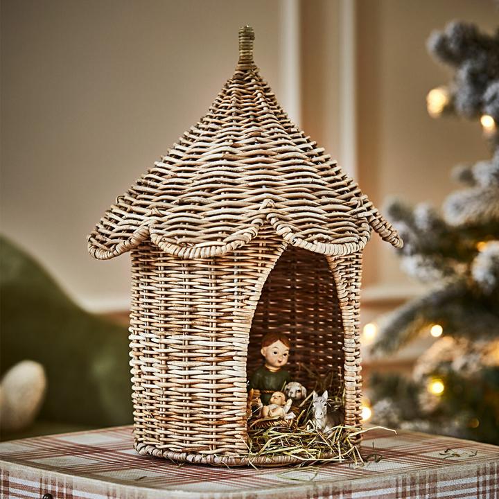 Produktbild Loberon Krippe Dottimo grau