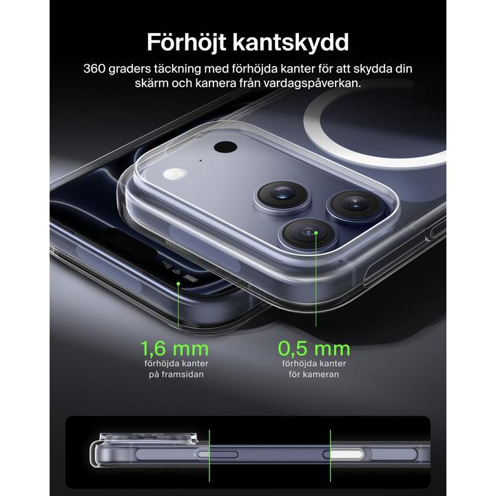 Actual product image Belkin SheerForce magn. Schutzh. iPhone 17 ProMax tran.MSA032hqCL (Apple iPhone 17 Pro Max)