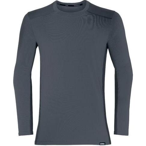 Uvex Safety, Arbeitsjacke, Longsleeve uvex suXXeed industry grau, anthrazit 5XL (5XL)