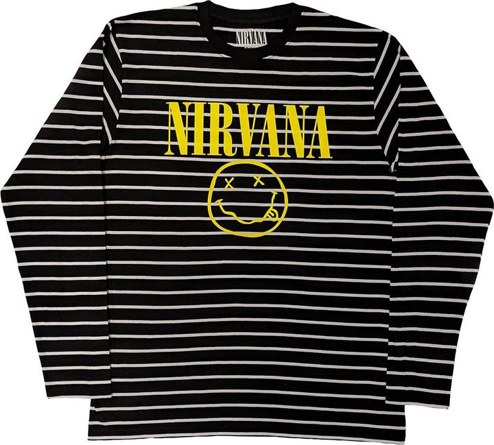 Produktbild Nirvana Yellow Happy Face Striped (Sweater) (M)